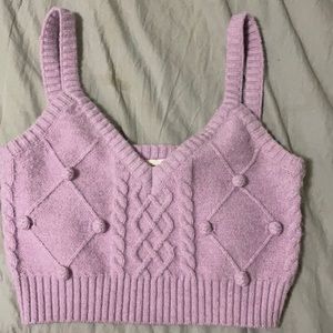 Molly green sweater tank